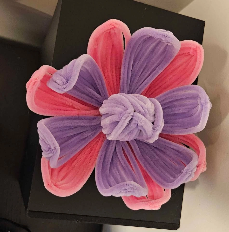 Pipecleaner flowers - photo 4