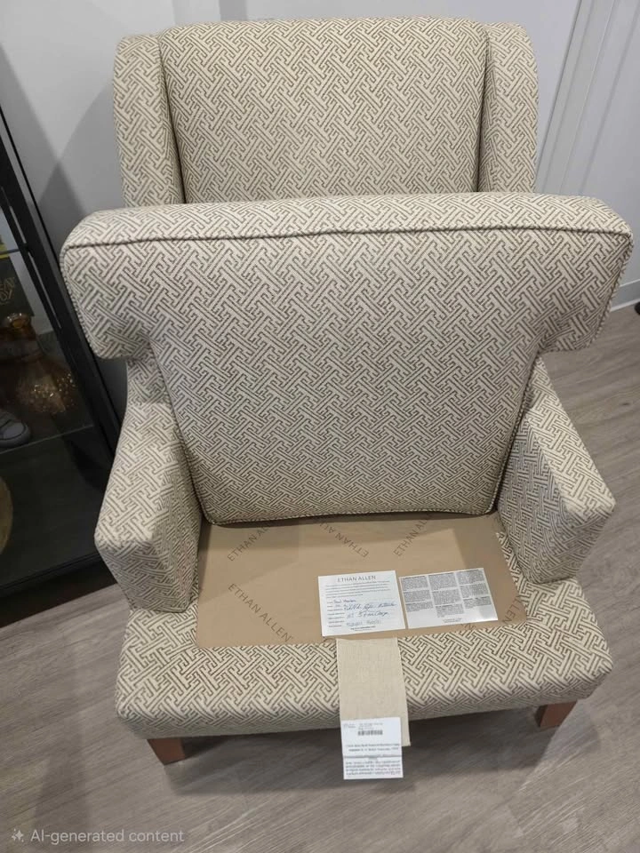 ETHAN ALLEN Custom Accent Chair - photo 3