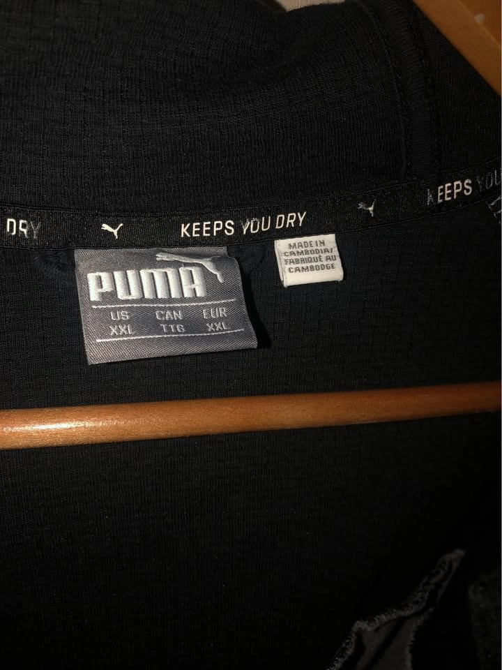 ⚽️ Men’s Puma Zip up Hoodie XXL - photo 3