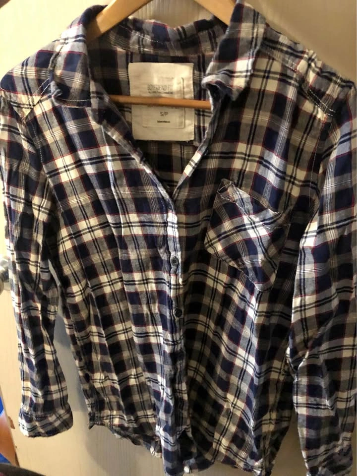 ⚽️ Blue Notes Ladies Plaid Shirt