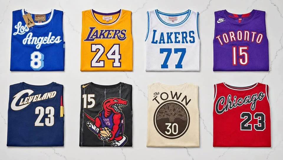 Big Variety of NBA Jerseys, Hardwood Classic, Nike, Mitchell & N