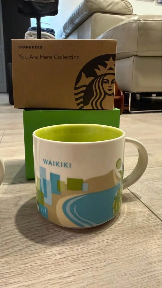 Starbucks “You Are Here Collection” – Hawaii + Waikiki Mugs - photo 2