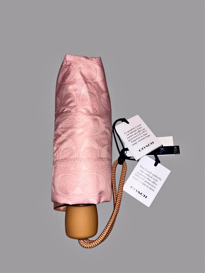 Pink Coach Umbrella