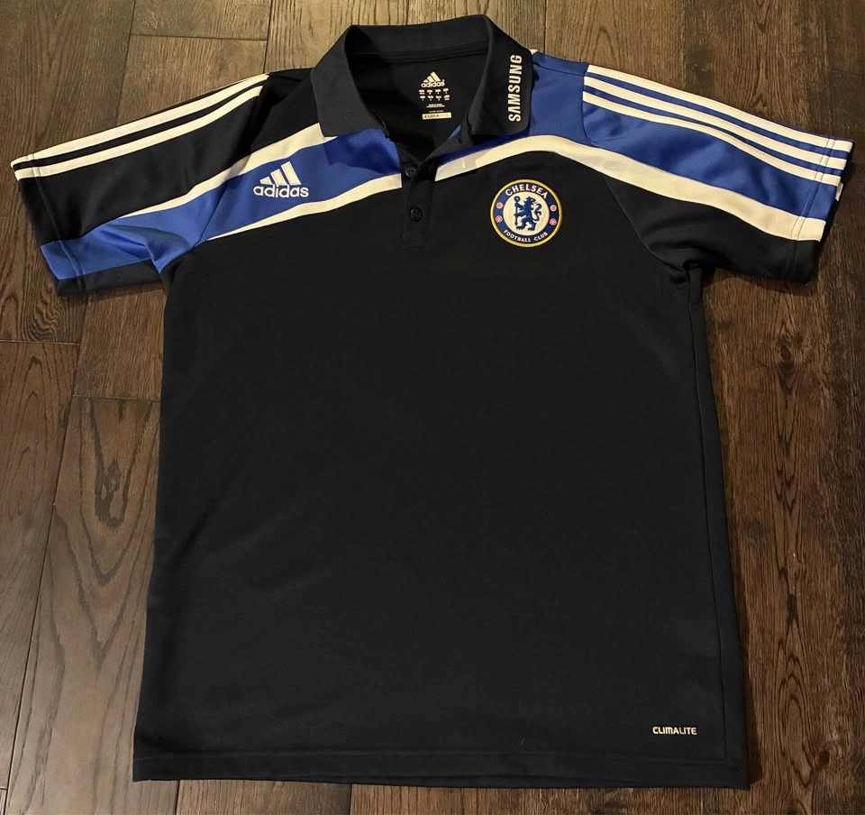 Chelsea FC Polo (2008/09) - Black and Blue