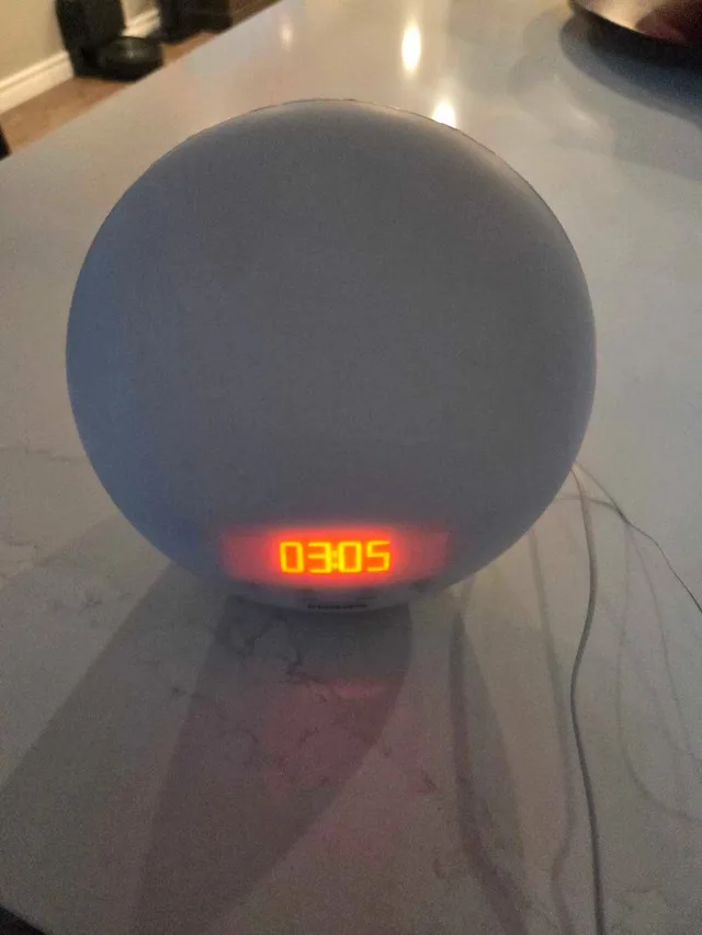 philips wake up light alarm clock