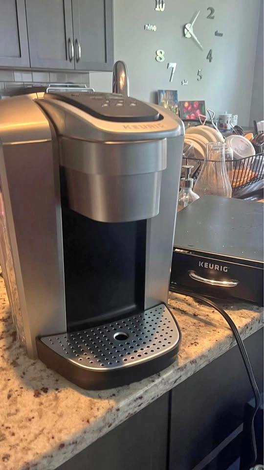 Keurig K-Elite Coffee Maker with Pods and Storage Drawer