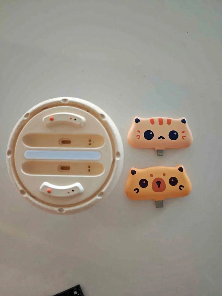 2 Cute Mini Power Banks/ Portable Charger