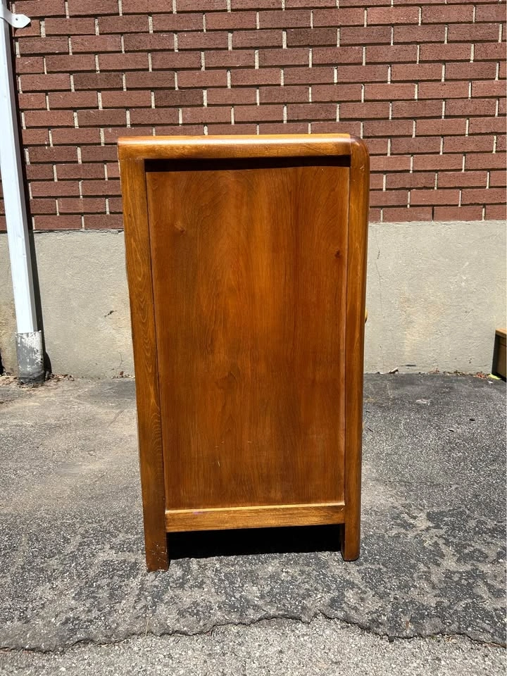 Art Deco Solid Wood 3-Drawer Dresser - photo 4