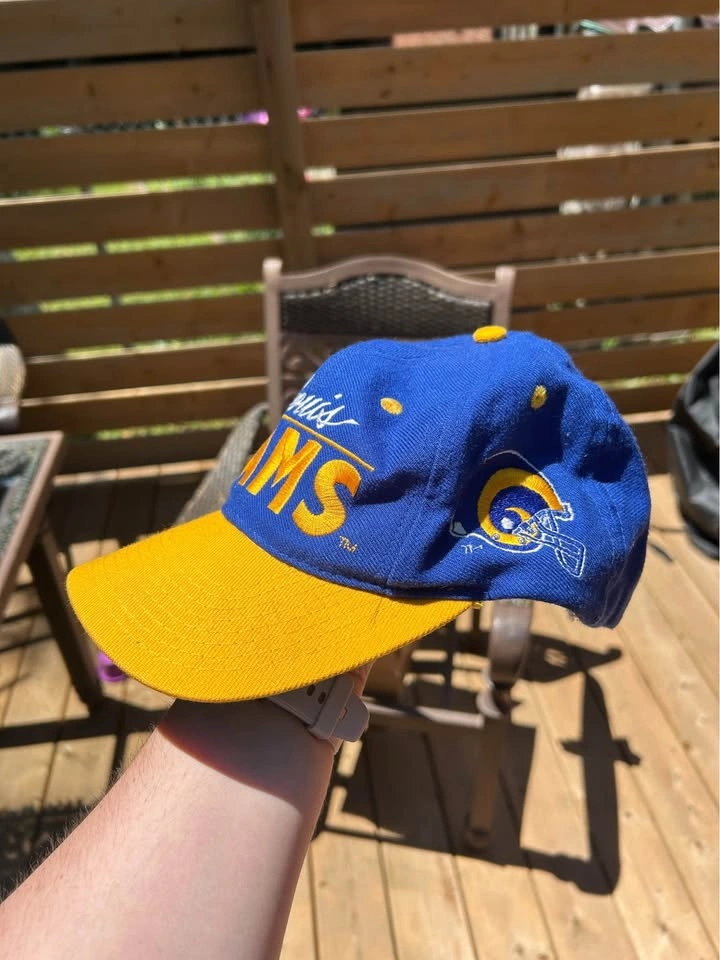 Vintage 90’s St. Louis Rams Snapback Hat - photo 2