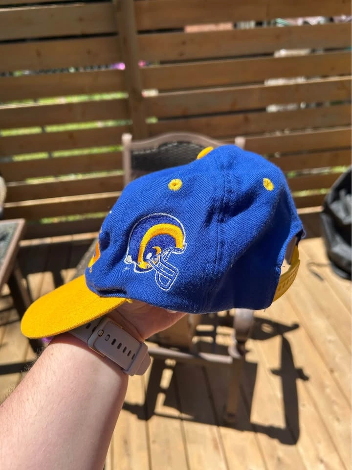 Vintage 90’s St. Louis Rams Snapback Hat - photo 3