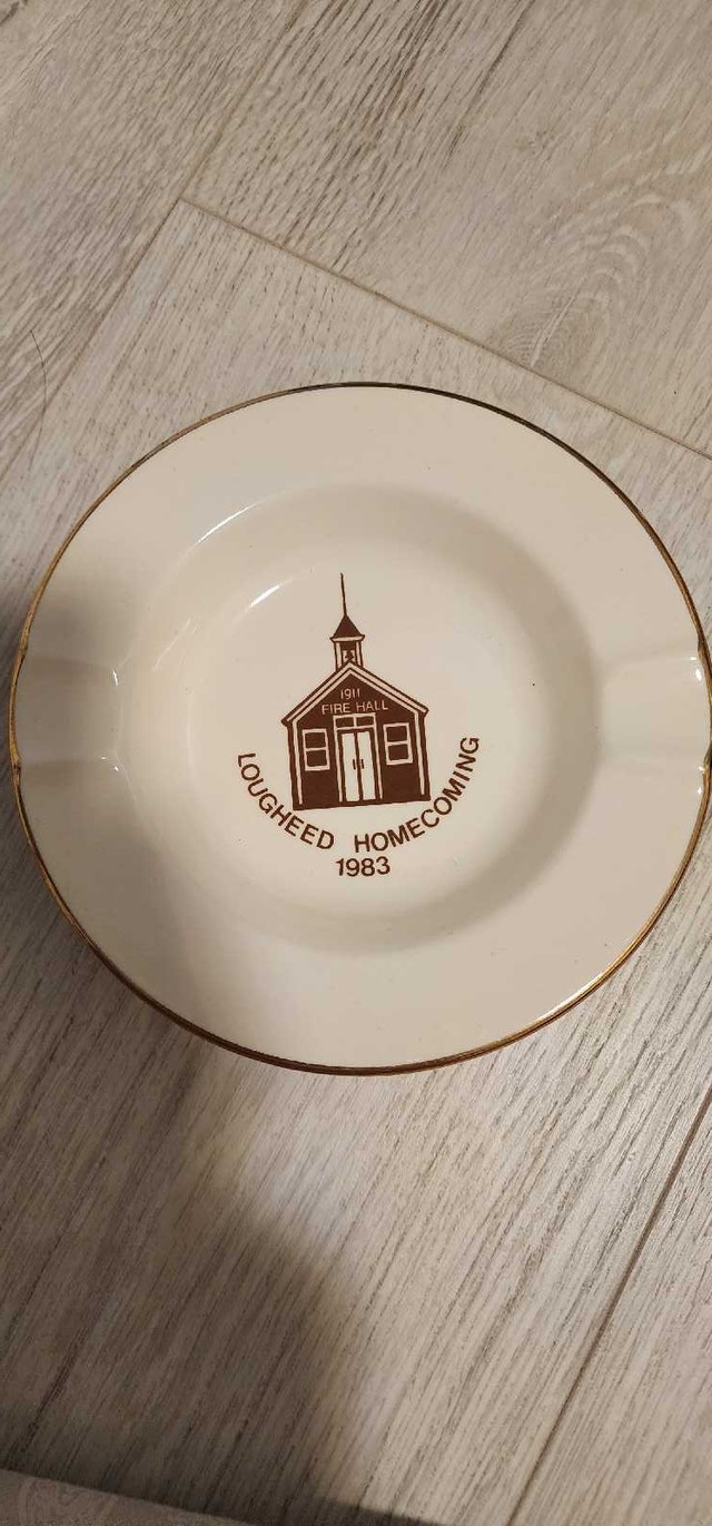 Lougheed Homecoming 1983 Commemorative Ashtray