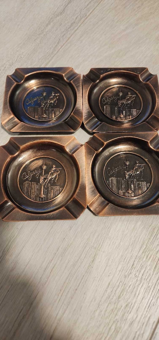 Calgary Stampede Souvenir Ashtrays