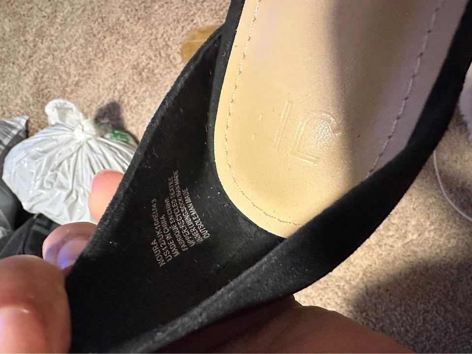 Heeled sandals size 12