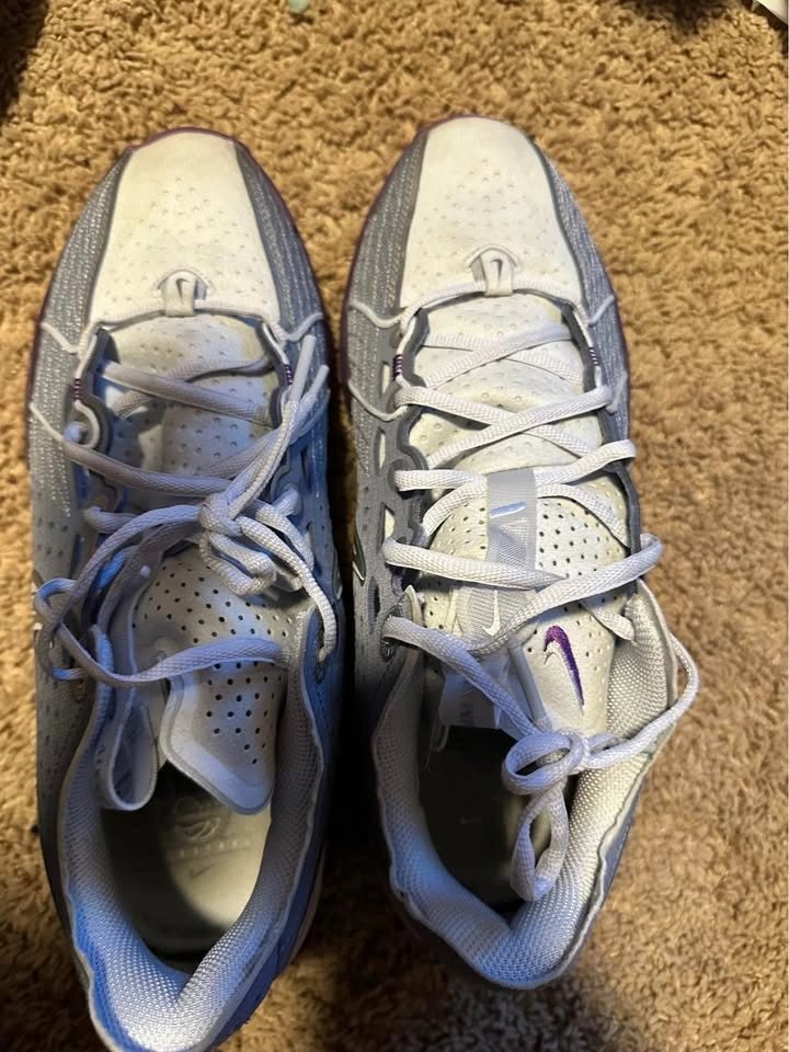 NIKE ASHEN SLATE/MTLC SILVER-FOOTBALL GREY-BARELY GRAPE - photo 2
