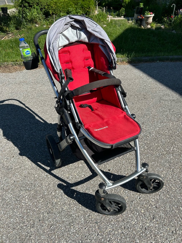 Uppababy Vista Stroller - Red