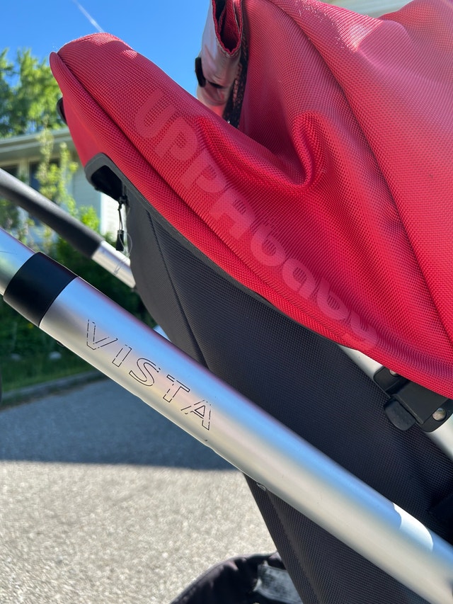 Uppababy Vista Stroller - Red - photo 4