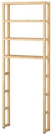 Ikea Molger tall slim bathroom shelf - photo 2