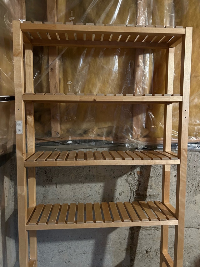 Ikea Molger tall slim bathroom shelf - photo 4
