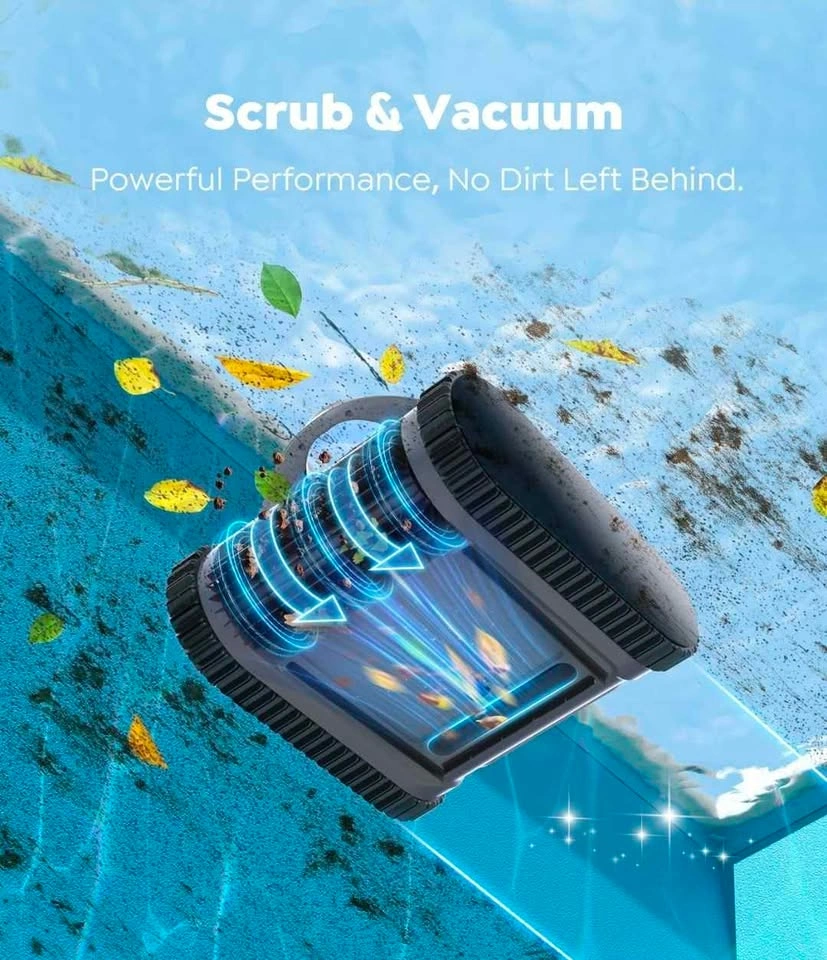 NEW - Robotic Pool Cleaner with Wall and Waterline Climbing - photo 2