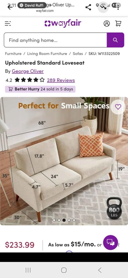 Couch - photo 2