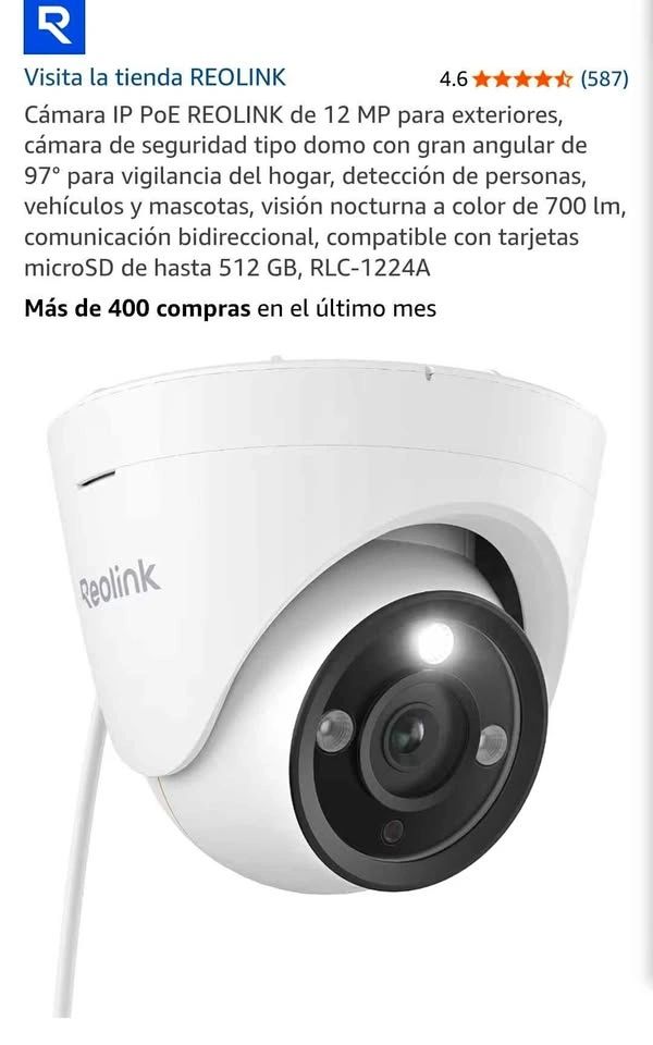 REOLINK 12MP PoE IP Outdoor Camera