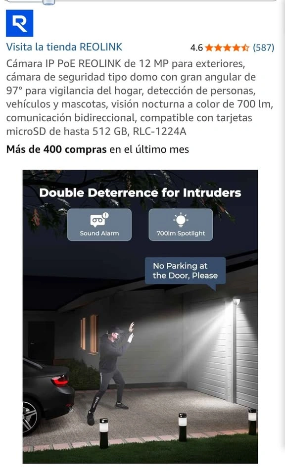 REOLINK 12MP PoE IP Outdoor Camera - photo 5