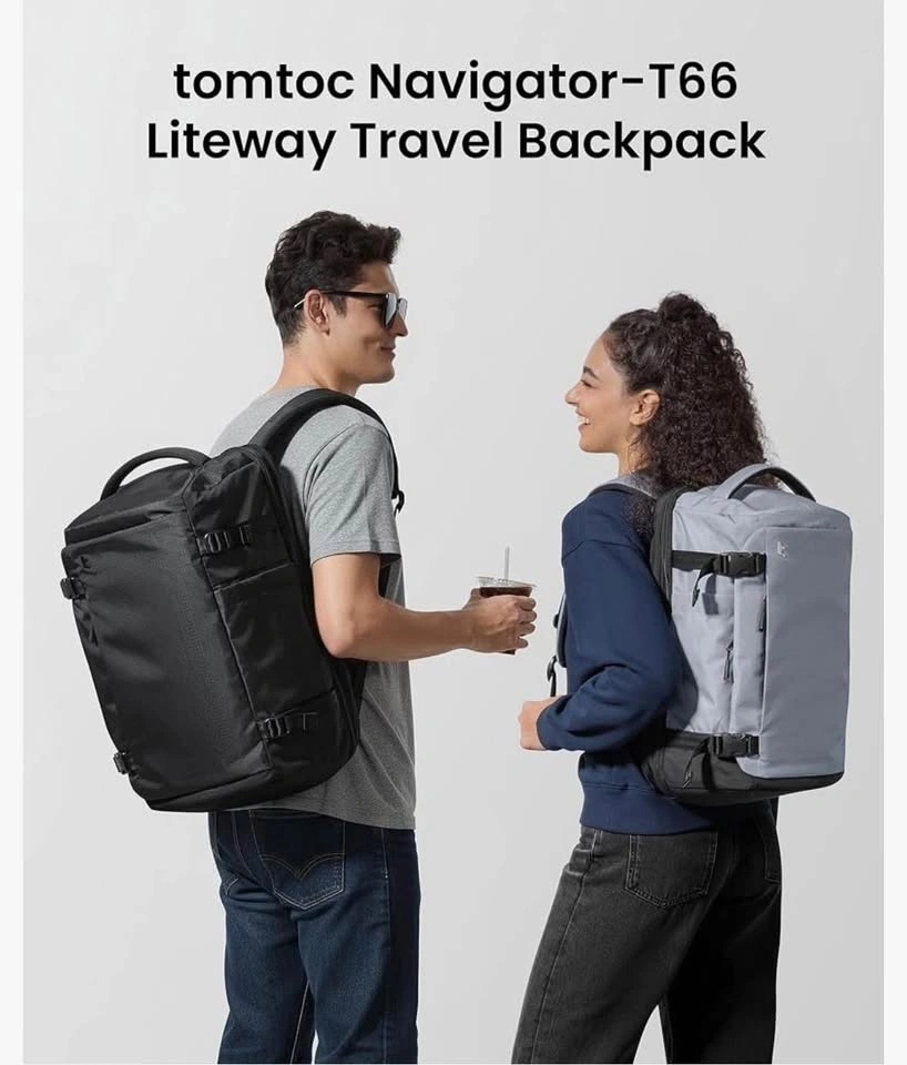 tomtoc Travel Backpack Airline Approved Carry-on - photo 2