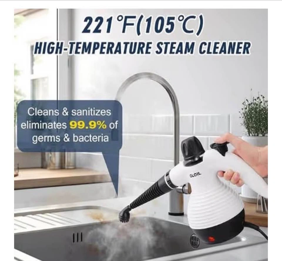 GLOIL Handheld Steam Cleaner Portable Multi-Purpose Steamer - photo 2