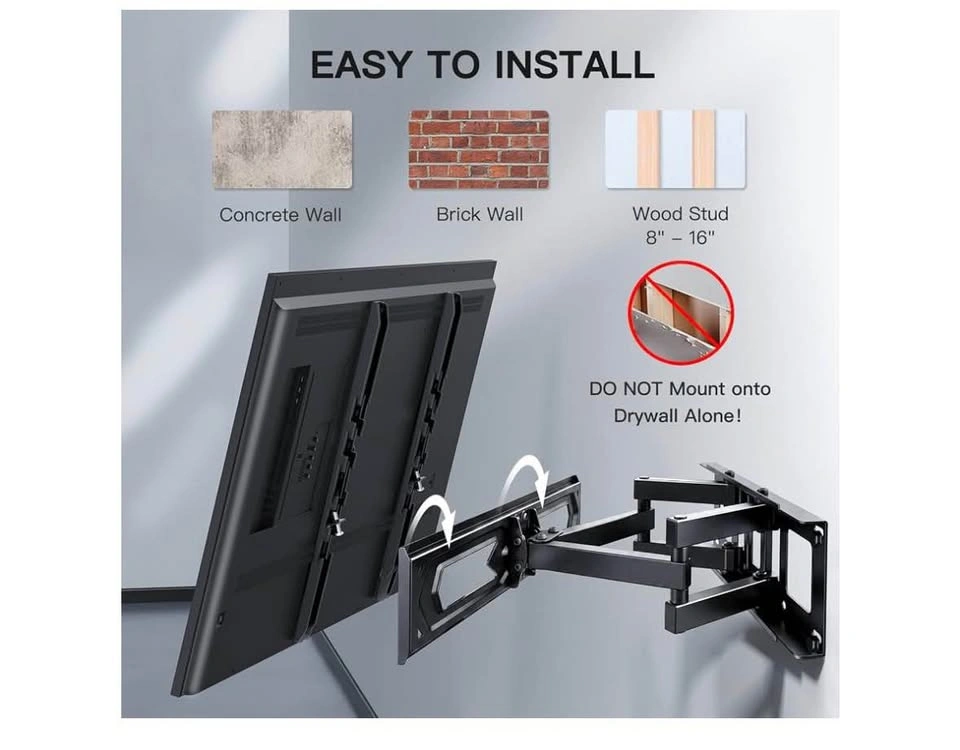 PERLESMITH Full Motion TV Wall Mount 26-65" - photo 4