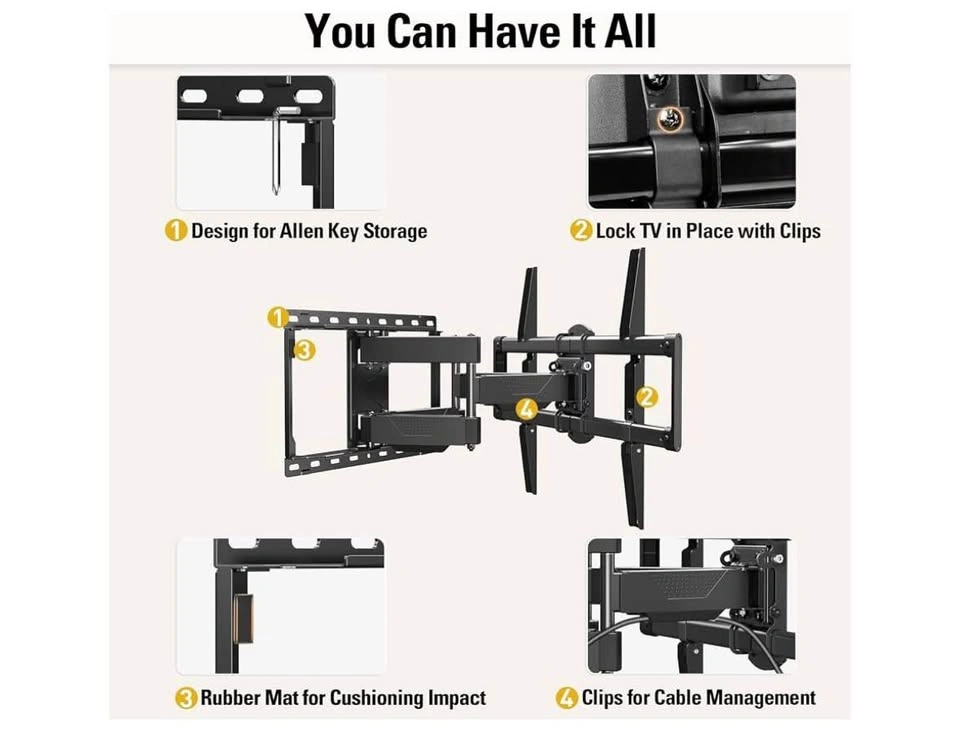 Mounting Dream Full Motion TV Wall Mount 42-84" (Heavy Duty) - photo 2