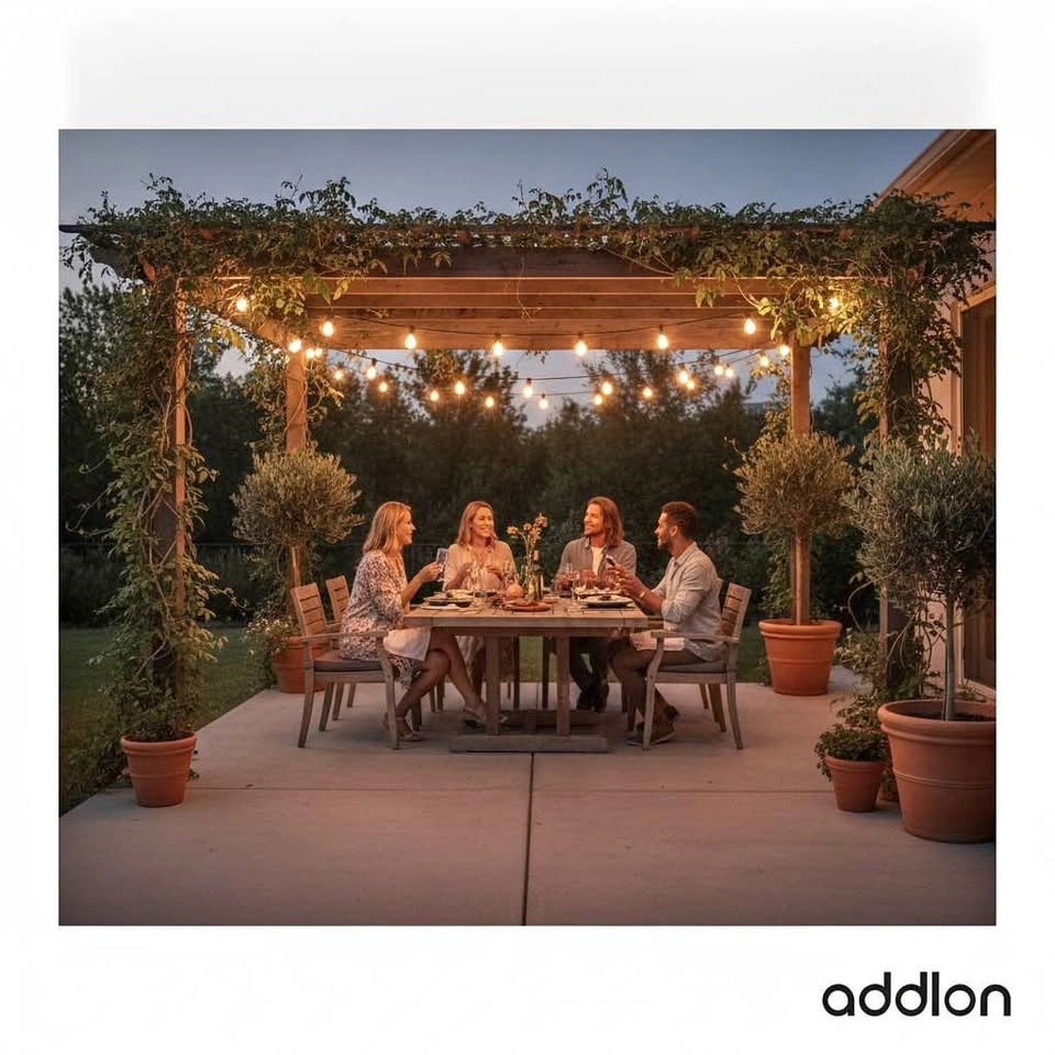 addlon LED String Lights with Remote Control — Open Box