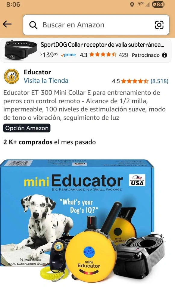 Mini Dog Training Collar with Remote - photo 3