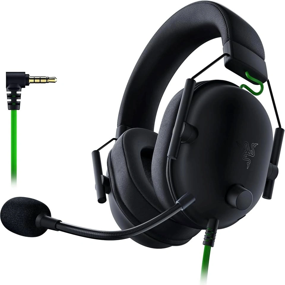 $67 Razer BlackShark V2 X Wired Headset, Black