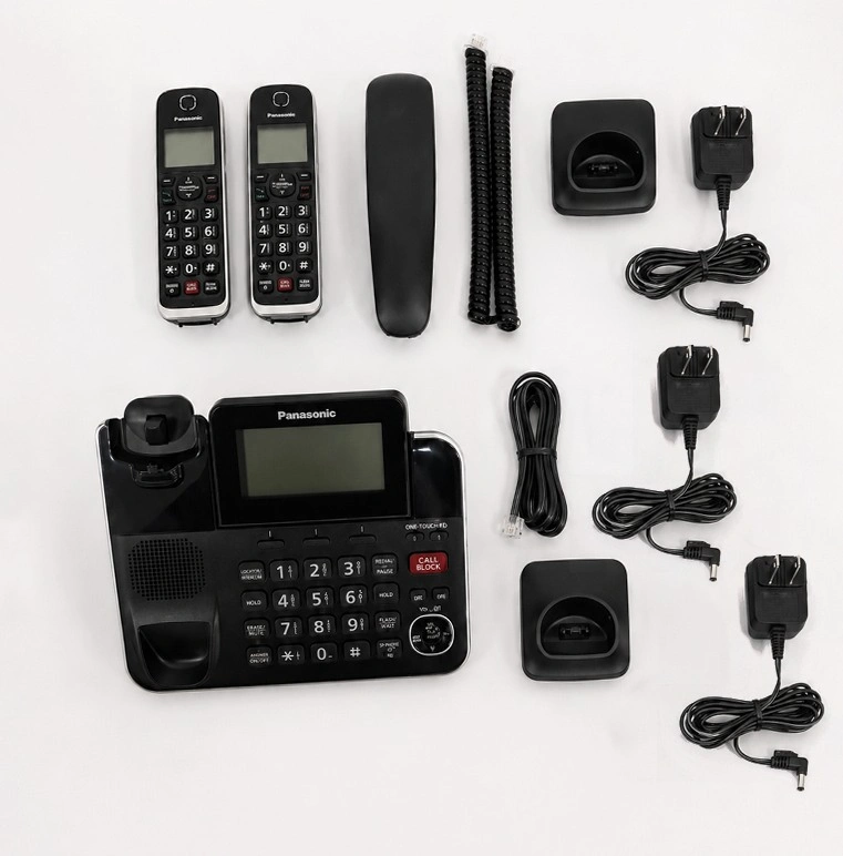Panasonic DECT 6.0 2-in-1 Corded/Cordless Phone System - photo 3