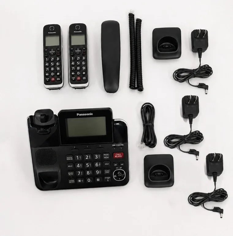 Panasonic DECT 6.0 2-in-1 Corded/Cordless Phone System - photo 3