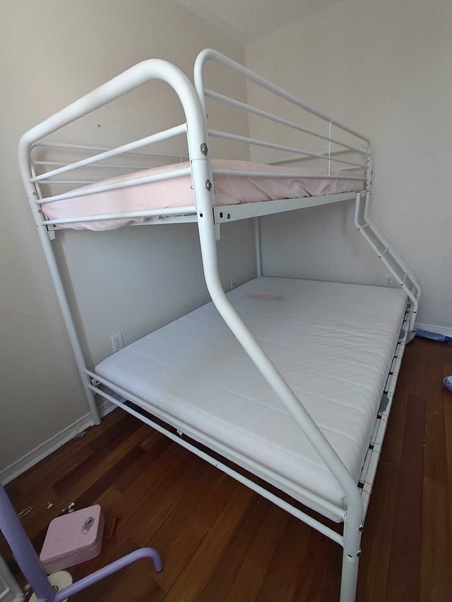 Metal Bunk Bed Twin Over Full Bed Frame - photo 4