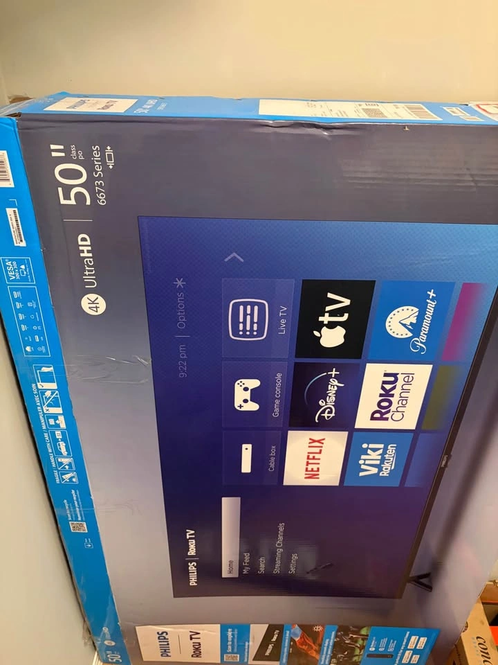 50” Philips Roku Smart TV – Almost Brand New | Moving Out Sale - photo 4
