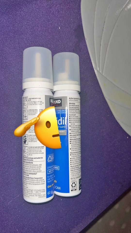 Pack of 2 Foam Minoxidil