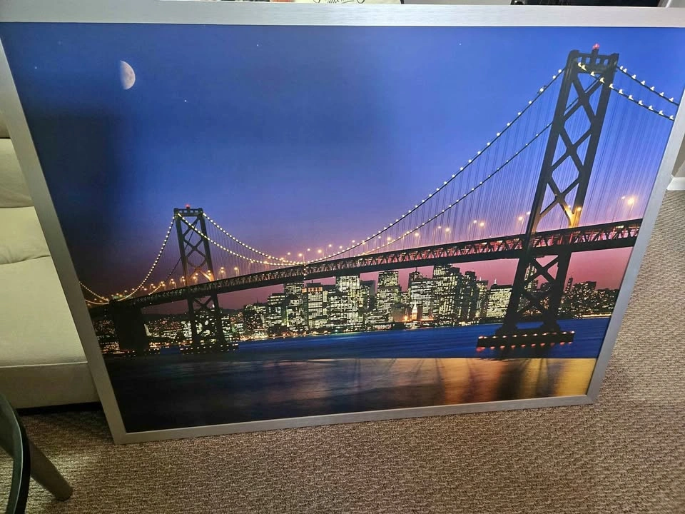 San Francisco Bay Bridge framed picture/wall art
