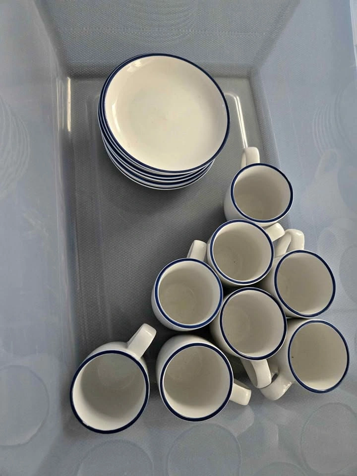 Plate and Mug Set of 8