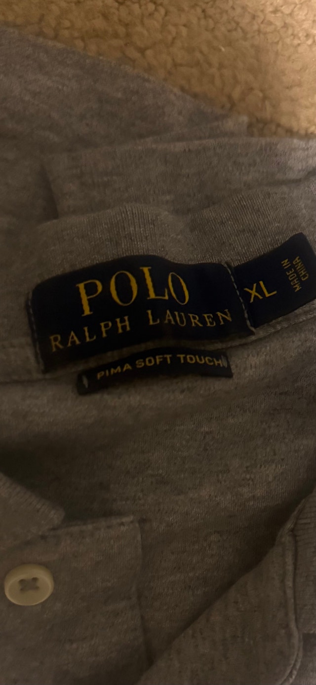Polo RL grey shirt XL - photo 2