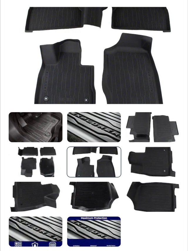 Ford Explorer Rubber Floor Mats - photo 2