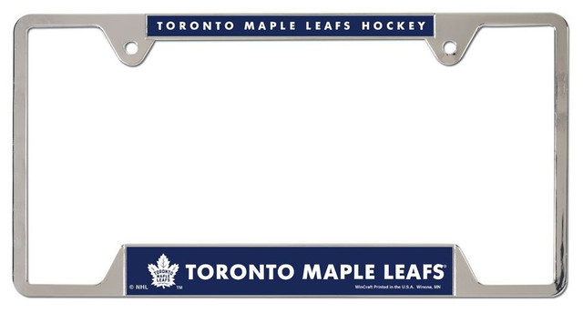 Toronto Maple Leafs Chrome License Plate Frame - photo 2