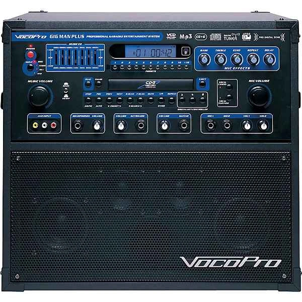 VocoPro Gig Man Plus Karaoke System - Excellent Condition - photo 2