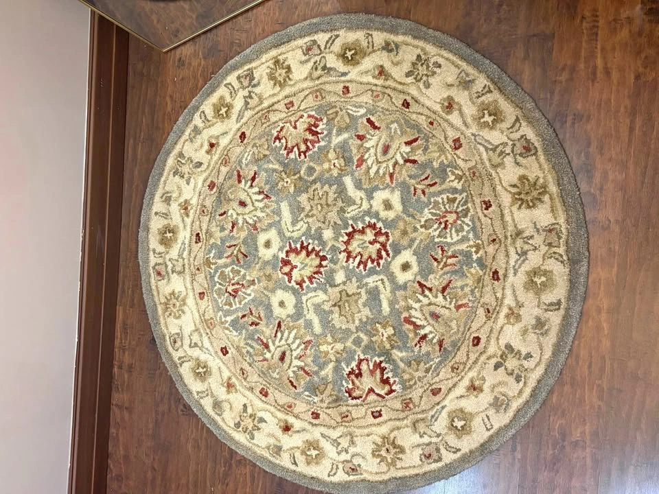 Birch Lane Handmade Wool Round Area Rug