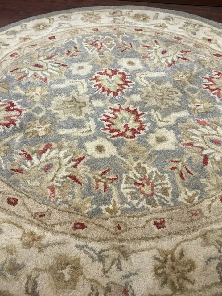 Birch Lane Handmade Wool Round Area Rug - photo 3