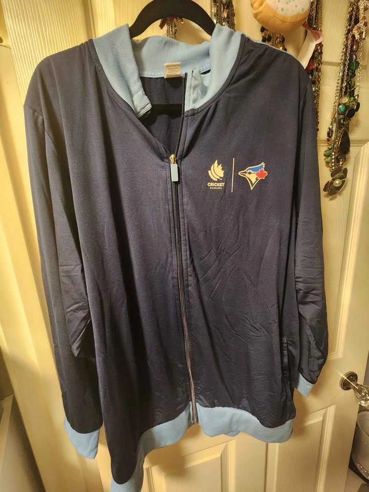 Toronto Blue Jays Full-Zip Track Jacket Size XL x 2 - photo 2