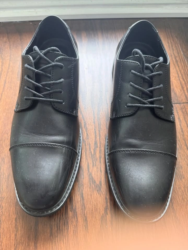 Cusolemore Men Classic Dress Oxfords Wingtip Shoes Black 8.5⚽️ - photo 4