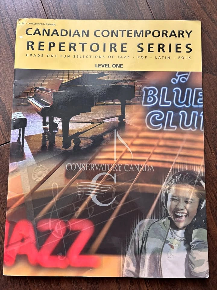 Conservatory Canada Level 1 Piano: Jazz/Pop/Latin/Folk⚽️