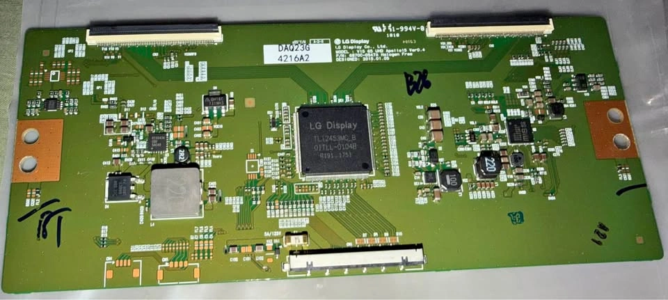 LG T-Con timing controller board for 65” TV